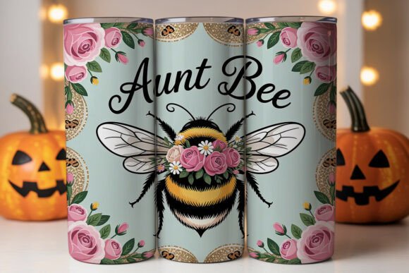 Aunt Bee 20oz Tumbler Wrap Graphics & Tumbler Wraps