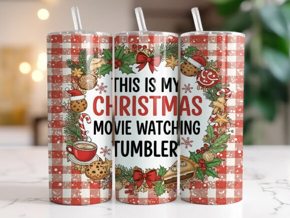 Christmas Movie 20oz Tumbler Wrap PNG: Graphics & Tumbler Wraps Review