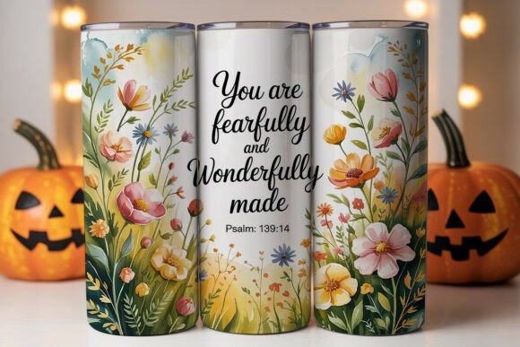 Fearfully Wonderfully Made Tumbler Graphics & Wraps