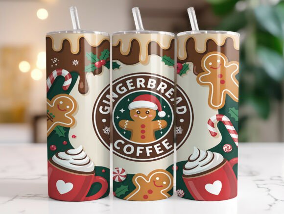 Gingerbread Coffee Christmas Tumbler Design Review