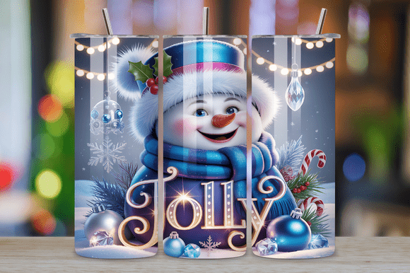 Jolly Snowman Tumbler Design Review