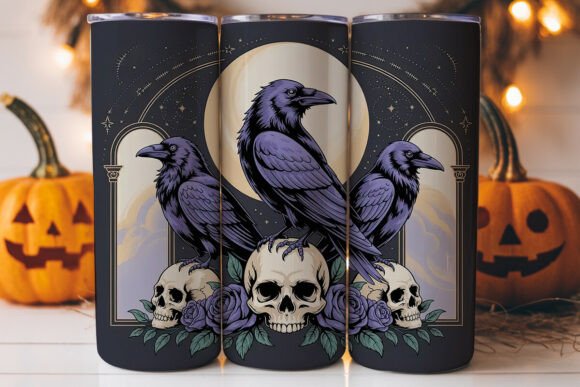 Mystical Raven 20oz Tumbler Wrap Graphics Review
