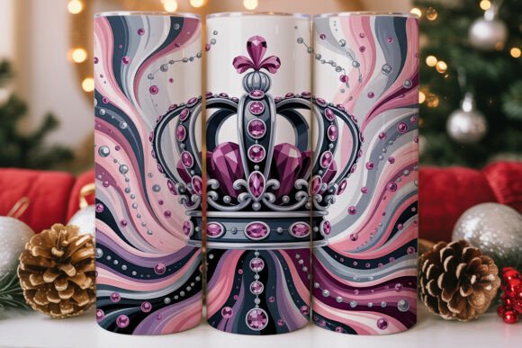 Pink Silver Crown Royal 20oz Tumbler Review
